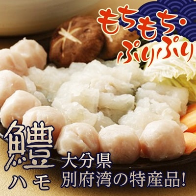 大分県産鱧(ハモ)しゃぶ&鱧(ハモ)だんごセット