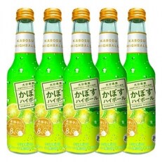 【2022年2月中旬発送】かぼすハイボール瓶275ml(24本)