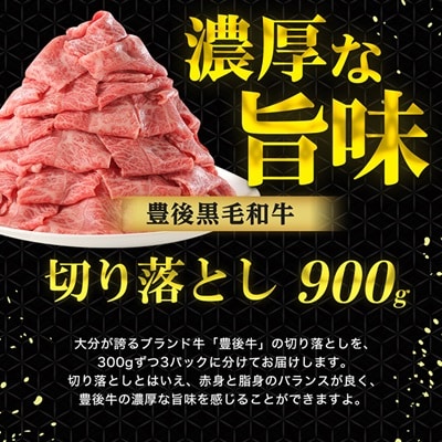 豊後牛 牛肉の切り落とし (900g) ギフトにもおすすめ!