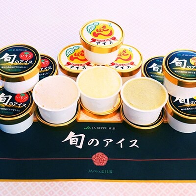 地元特産品アイス3種　12個セット