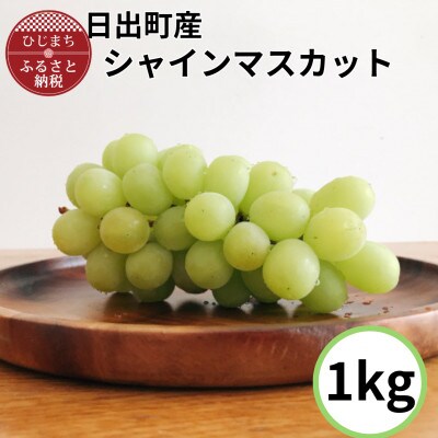 【日出町産】シャインマスカット(約1kg)