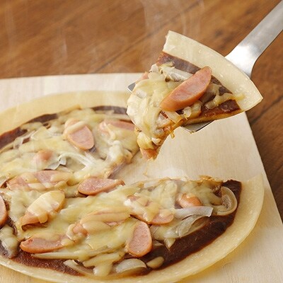 カレー専門店のクリスピーカレーピザ(5枚)　G004Z