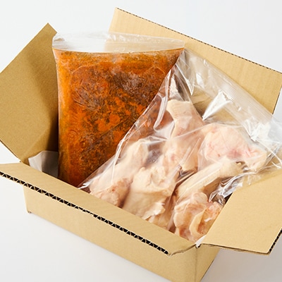 カレー専門店の鶏カレー鍋セット　2セット【マインズ】