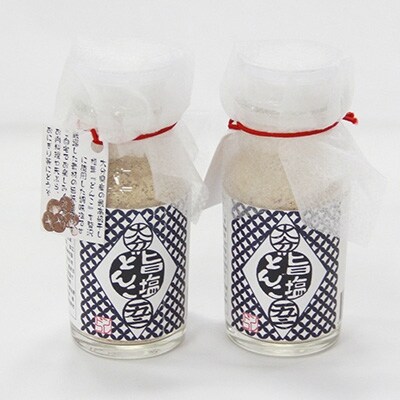 【粉末シイタケ使用】旨塩どんこ(調味塩)2本セット　AS01