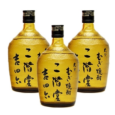 6本　大分 むぎ焼酎 二階堂 25度 1800ml 1.8L 一升瓶 6本