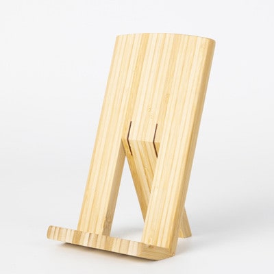 ブックスタンド　竹の積層(ナチュラル)AZ-23
