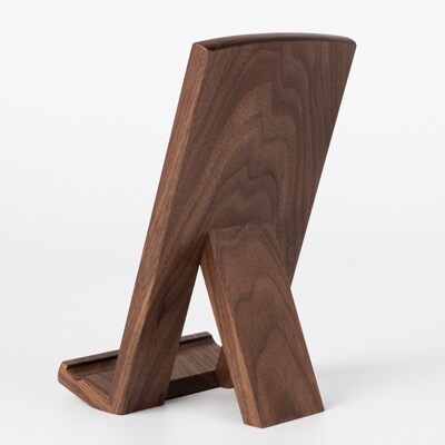 ブックスタンド　ウォールナット　AZ-22