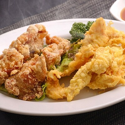 「2021年2月中旬発送」大分名物とり天&唐揚げ(合計2kg)