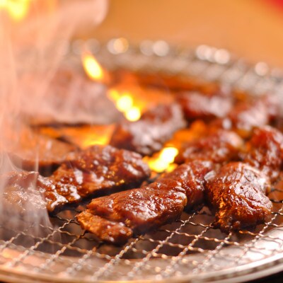 【のし付き】おおいた和牛カルビ焼き肉セット(500g)つけダレ付