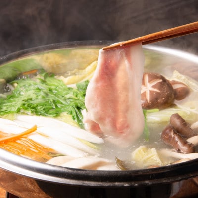 【のし付き】【お歳暮】おおいた和牛&奥豊後豚しゃぶしゃぶセット【合計600g】かぼすポン酢付き