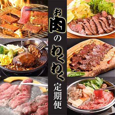 2024年2月発送開始『定期便』お肉のわくわく定期便(つけダレ、ステーキソース付き)全6回