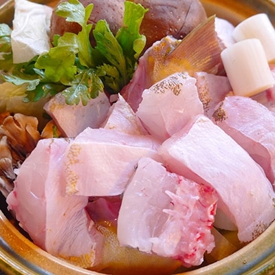 クエの刺身と鍋セット(4~5人前)【大分水産】