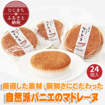 自然派パニエのマドレーヌ(24個入り)
