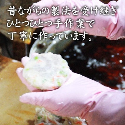 老舗蒲鉾店のさつま揚げ(天ぷら) 厳選セット 10種/14個入り