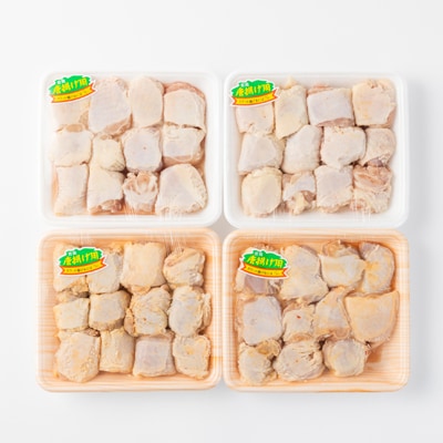お弁当やおかずで人気の一品 【大分名物】若鶏の唐揚げ(塩・醤油)合計2kg