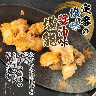 【大分名物】若鶏の唐揚げ(塩・醤油)合計3kg
