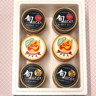 地元特産品アイス3種　12個セット