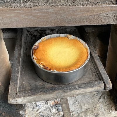 窯爺の「石窯バスクチーズケーキ」1個