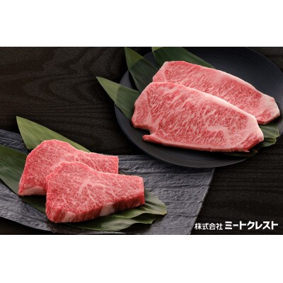 豊後牛ロースステーキ、ももステーキセット　480g(日出町)