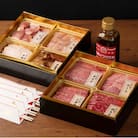 【肉おせち】おおいた和牛と冠地どりの二段重【合計1,120g】つけだれ、祝箸付き