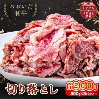 おおいた和牛 切り落とし (300g)×3パック
