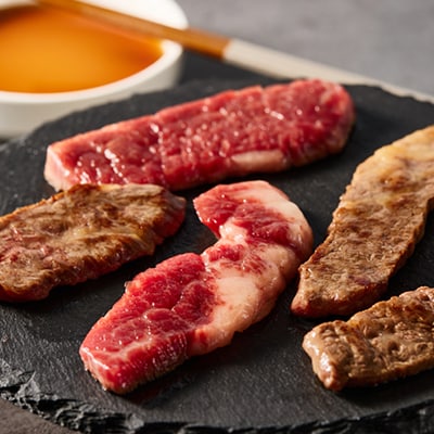 おおいた和牛 カルビ焼肉用&霜降りサーロインステーキ