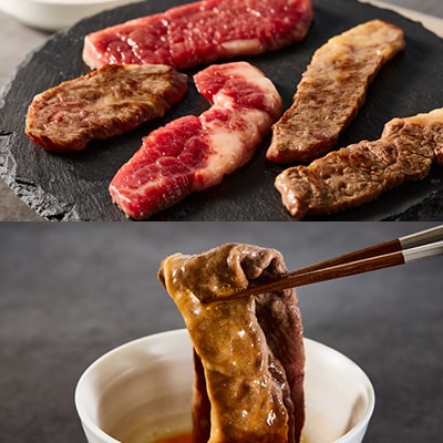 おおいた和牛 満足セット(カルビ焼肉・赤身すき焼き・サーロインステーキ)