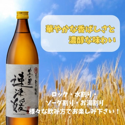 大分むぎ焼酎　二階堂速津媛20度(900ml)6本セット