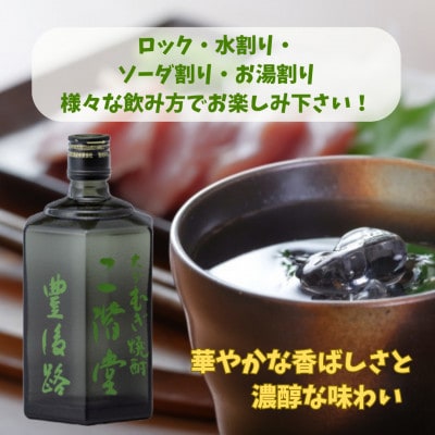 大分むぎ焼酎　二階堂豊後路25度(720ml)2本セット