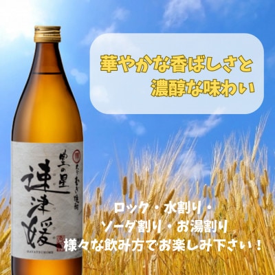 大分むぎ焼酎　二階堂速津媛25度(900ml)2本セット