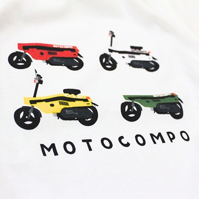ふるさと納税 日出町 MOTOCOMPO Tシャツ (レディース)【Lサイズ　ホワイト】 MOTOCOMPO Tシャツ (レディース)【Lサイズ ホワイト】 | 大分県