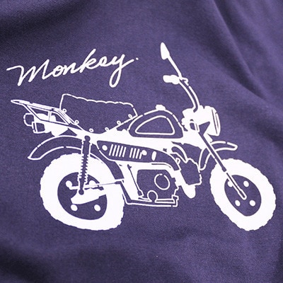 Monkey Tシャツ (ユニセックス)【Lサイズ　ネイビー】