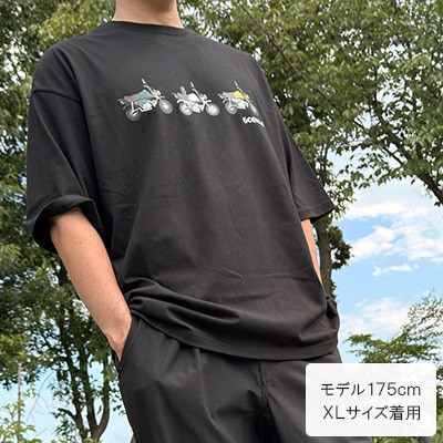 GORILLA-Simple Tシャツ (ユニセックス)【XLサイズ　ブラック】
