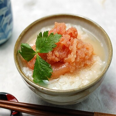 【2022年4月上旬発送】味わい豊かな粒仕立て　無着色辛子明太子切子　1kg