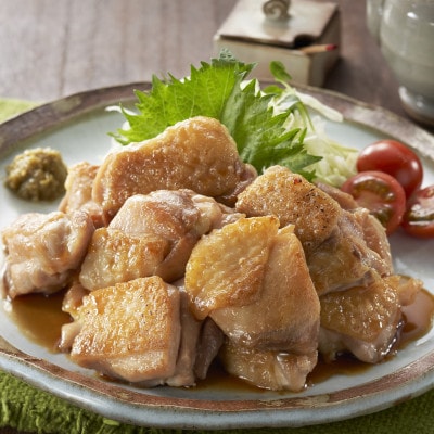 【毎月定期便】みつせ鶏もも切身(バラ凍結)計1.5kg(300g×5袋)全3回