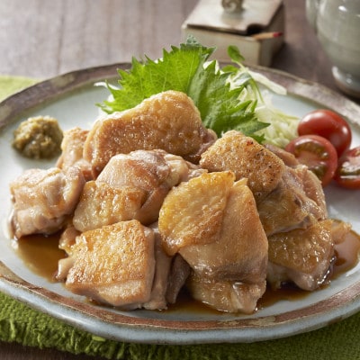 【毎月定期便】みつせ鶏もも切身(バラ凍結)計1.5kg(300g×5袋)全6回