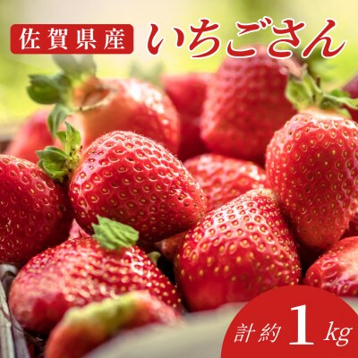 やさしい味わい!いちごさん 平パック×4P 約1kg