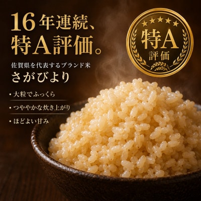 令和7年産【玄米さがびより5kg】五つ星お米マイスター厳選!(吉野ヶ里町)