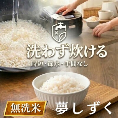 令和7年産【無洗米】夢しずく 10kg(5kg×2袋)五つ星お米マイスター厳選!(吉野ヶ里町)