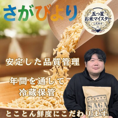 令和7年産【玄米さがびより3kg】五つ星お米マイスター厳選!(吉野ヶ里町)