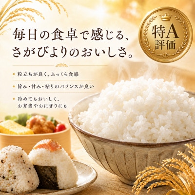 【新米】令和8年産【白米】さがびより 10kg(5kg×2袋)【先行受付】(吉野ヶ里町)