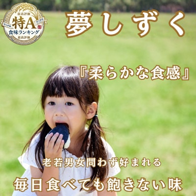 【2ヵ月毎定期便】『夢しずく』白米 10kg(5kg×2袋)(吉野ヶ里町)全6回