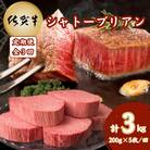 【毎月定期便】佐賀牛 シャトーブリアン 200g×5枚(計15枚)(吉野ヶ里町)全3回