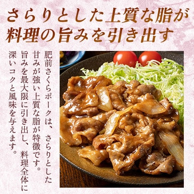 肥前さくらポーク 切り落とし 計5kg(500g×10パック)(吉野ヶ里町)