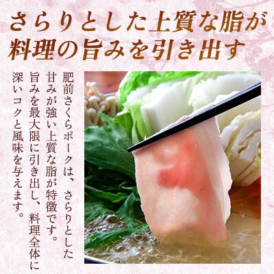 肥前さくらポーク ロース 計5kg(500g×10パック)(吉野ヶ里町)