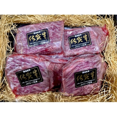 極上 佐賀牛 赤身 A5 希少部位 ステーキ 200g×4枚 (部位おまかせ)(吉野ヶ里町)