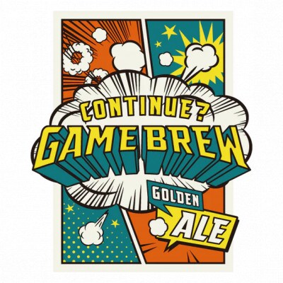 吉野ヶ里町産 クラフトビール GAME BREW CONTINUE?/コンティニュー350ml×6本