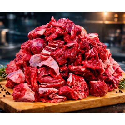 佐賀県産黒毛和牛赤身スジ1kg(500g×2P)(吉野ヶ里町)