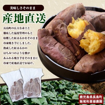 和喜雄さんといつみさんの冷凍焼き芋1.2kg やきいも 紅はるか スイーツ