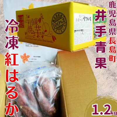 鹿児島県長島町産 熟成紅はるか 冷凍焼き芋(約1.2kg)